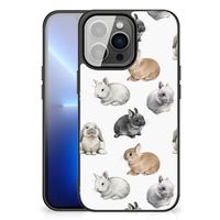 Dierenprint Telefoonhoesje voor iPhone 13 Pro Max Konijntjes - thumbnail