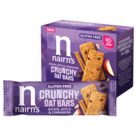Crunchy oat bars raisin apple 160 Gram