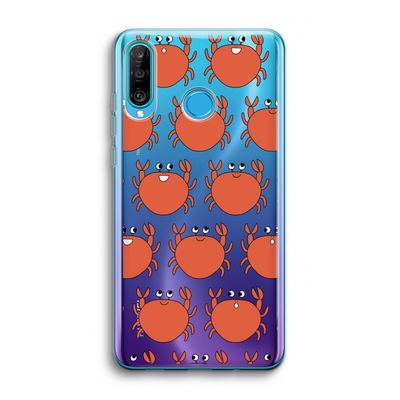 Krab: Huawei P30 Lite Transparant Hoesje