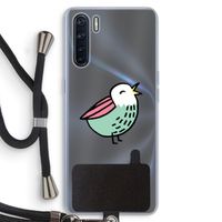 Birdy: Oppo A91 Transparant Hoesje met koord