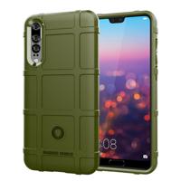 Volledige dekking schokbestendig TPU Case voor Huawei P20 Pro (groen)