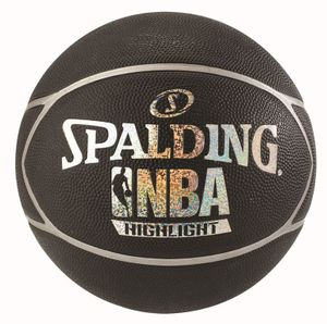 Spalding NBA Highlight Outdoor Basketbal Black/Silver