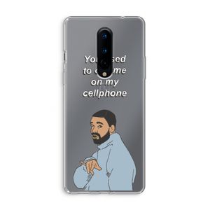 Hotline bling: OnePlus 8 Transparant Hoesje