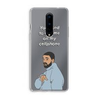 Hotline bling: OnePlus 8 Transparant Hoesje