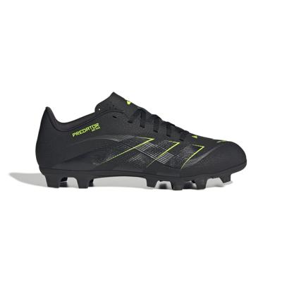 adidas Predator Club Gras / Kunstgras Voetbalschoenen (MG) Zwart Donkergrijs Neongeel