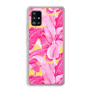 Pink Banana: Samsung Galaxy A51 5G Transparant Hoesje