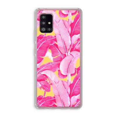 Pink Banana: Samsung Galaxy A51 5G Transparant Hoesje