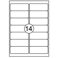 Etiket quantore 99.1x38.1mm 1400st | 10 stuks