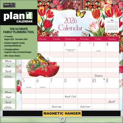 Botanical Gardens Plan-It Wall Kalender (August 2025 - December 2026) Botanical Gardens Plan-It Wall Kalender (August 2025 - December 2026)