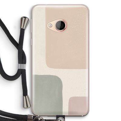 Geo #7: HTC U Play Transparant Hoesje met koord