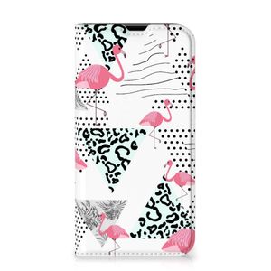 iPhone 13 Pro Hoesje maken Flamingo Triangle