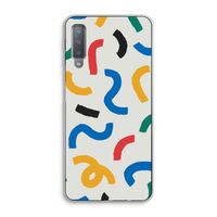 Illustratieve pop 2: Samsung Galaxy A7 (2018) Transparant Hoesje