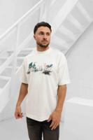 Croyez Blue Heron T-Shirt Heren Wit - Maat XL - Kleur: Wit | Soccerfanshop