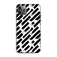 Zwarte vegen: iPhone 11 Pro Max Tough Case