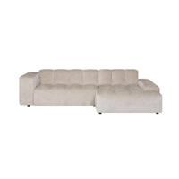 by fonQ Mumble Hoekbank met Chaise Longue Rechts - Chenille - Beige by fonQ Mumble Hoekbank met Chaise Longue Rechts - Chenille - Beige