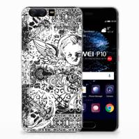Silicone Back Case Huawei P10 Skulls Angel Silicone Back Case Huawei P10 Skulls Angel