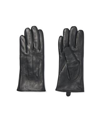 HEMA Dames Handschoenen Met Touchscreen Leer Zwart (zwart)