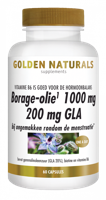 Golden Naturals Borage-Olie 1000mg Capsules
