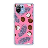 Kokosnoot roze: Xiaomi Mi 11 Lite Transparant Hoesje