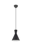 Trio Zwarte hanglamp Enzo Ø 20cm R30781032