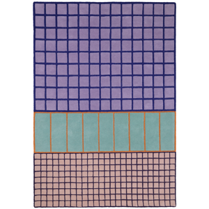 Finarte - Vloerkleed Baden Wool Rug Lilac - 170x240 cm