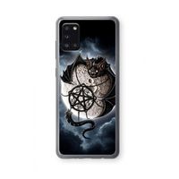 Volle maan: Samsung Galaxy A31 Transparant Hoesje
