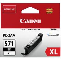 Canon CLI-571BK XL inktcartridge 1 stuk(s) Origineel Hoog (XL) rendement Zwart - thumbnail