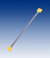 Twin Stick 195mm aluminium buigbaar 100