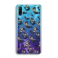 Zeemeermin: Huawei P30 Lite Transparant Hoesje