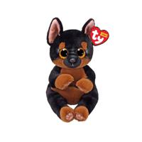 TY Beanie Babies Bellies Knuffel Hond Fritz 15 cm - thumbnail