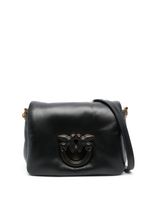 PINKO sac porté épaule Love Click Puff en cuir - Noir