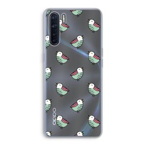 Vogeltjes: Oppo A91 Transparant Hoesje