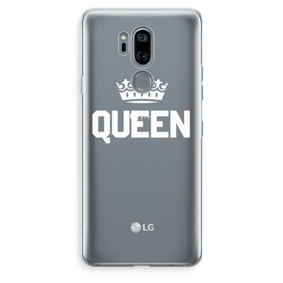 Queen zwart: LG G7 Thinq Transparant Hoesje