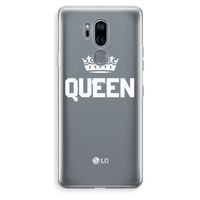 Queen zwart: LG G7 Thinq Transparant Hoesje