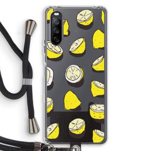When Life Gives You Lemons...: Sony Sony Xperia 10 III Transparant Hoesje met koord