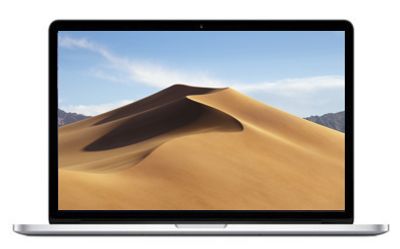 Apple MacBook Pro Notebook 39,1 cm (15.4") Vierde generatie Intel® Core™ i7 16 GB DDR3L-SDRAM 256 GB Flash Wi-Fi 5 (802.11ac) Mac OS X 10.11 El Capitan Zilver