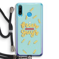 Always fries: Huawei P30 Lite Transparant Hoesje met koord