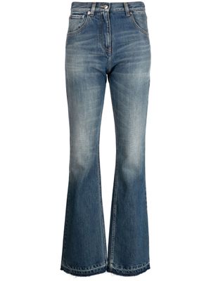 IRO jean évasé à taille haute - Bleu