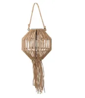 Decostar Hanglamp Solar LED ro Dagmar 22 cm naturel