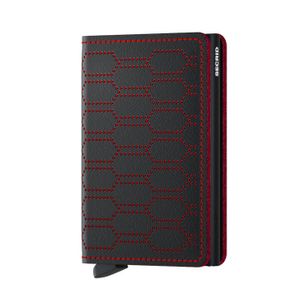 Secrid Slim Wallet Portemonnee Fuel Black-Red