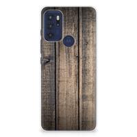 Motorola Moto G60s | Bumper Hoesje | Steigerhout