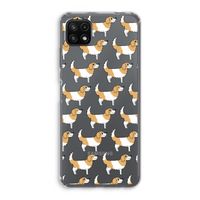 Doggy: Samsung Galaxy A22 5G Transparant Hoesje