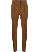 Câllas Milano pantalon Cortina à coupe slim - Marron