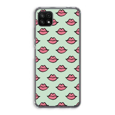 Lipjes: Samsung Galaxy A22 5G Transparant Hoesje