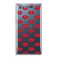 Lips: Sony Xperia XZ1 Transparant Hoesje