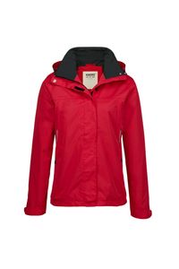 Hakro 262 Women's rain jacket Colorado - Red - 3XL