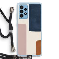 Geo #5: Samsung Galaxy A52 Transparant Hoesje met koord