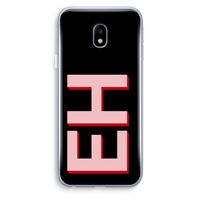 Monogram: Samsung Galaxy J3 (2017) Transparant Hoesje