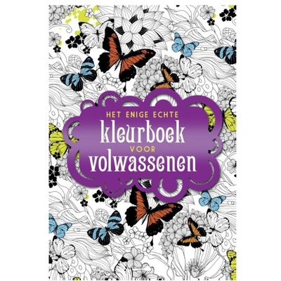 Het enige echte kleurboek voor volwassenen