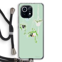 Hang In There: Xiaomi Mi 11 Transparant Hoesje met koord